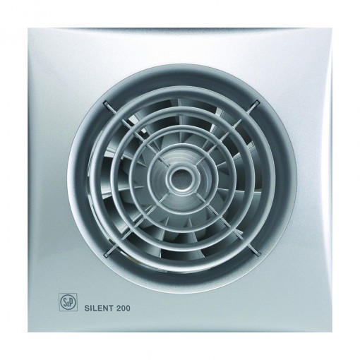 Витяжний вентилятор Soler&Palau Silent-200 CRZ Silver   Витяжний вентилятор Soler&Palau Silent-200 CRZ Silver
