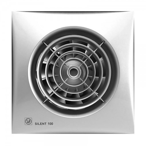  Вытяжной вентилятор Soler&Palau Silent-100 CZ Silver 