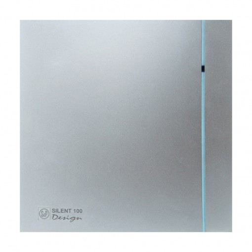 Вытяжной вентилятор Soler&Palau Silent-100 CHZ Silver Design 3C   Вытяжной вентилятор Soler&Palau Silent-100 CHZ Silver Design 3C