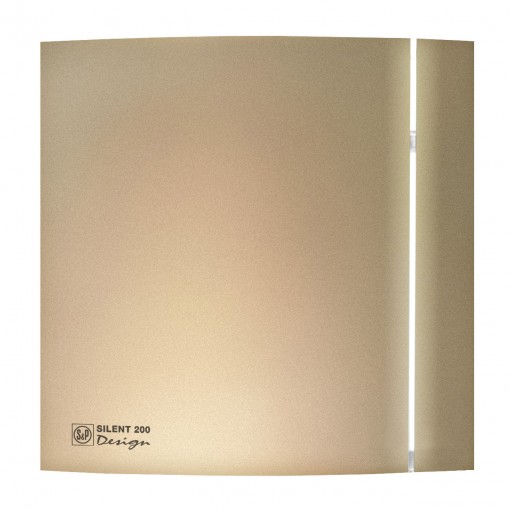Вытяжной вентилятор Soler&Palau Silent-200 CZ Champagne Design 4C   Вытяжной вентилятор Soler&Palau Silent-200 CZ Champagne Design 4C