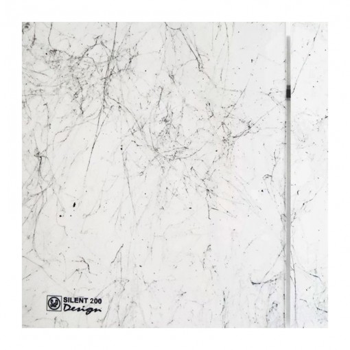  Вытяжной вентилятор Soler&Palau Silent-200 CZ Marble White Design 4C 
