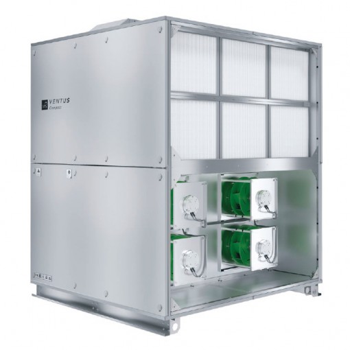  VTS Ventus Compact VVS100c - припливно-витяжна установка з рекуператором підлогова  м3/г