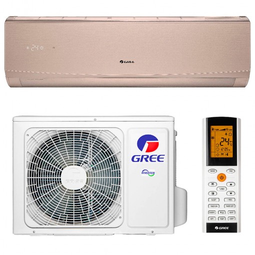 Кондиционер настенный GREE LOMO WiFi DC inverter GWH09QB-K6DND2E GOLDEN   Кондиционер настенный GREE LOMO WiFi DC inverter GWH09QB-K6DND2E GOLDEN