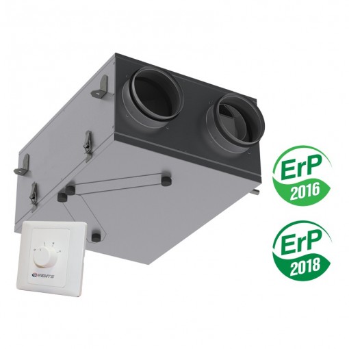 ВЕНТС ВУТ 100 П мини - приточно-вытяжная установка с рекуператором  м3/ч  ВЕНТС ВУТ 100 П мини - приточно-вытяжная установка с рекуператором  м3/ч