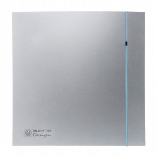 Витяжний вентилятор Soler&Palau Silent-100 CHZ Silver Design зображення 1
