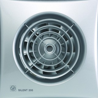 Витяжний вентилятор Soler&Palau Silent-200 CHZ Silver зображення 1