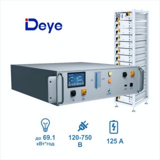 Блок управління BMS Deye HVB750V/100A-EU для BOS-G зображення 1