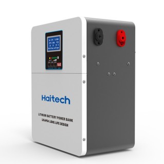 Батарея Haitech LiFePO4 Li-Wall 24(25.6)V 100AH 2,56 kW/h зображення 3