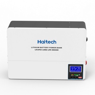 Батарея Haitech LiFePO4 Li-Wall 48(51.2)V 100AH 5,12 kW/h зображення 3